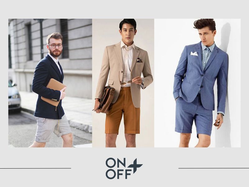 phối đồ với quần short nam