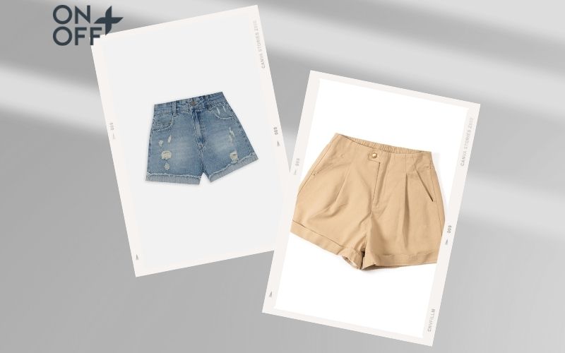 phối đồ với quần short nữ phối đồ với quần short nữ
