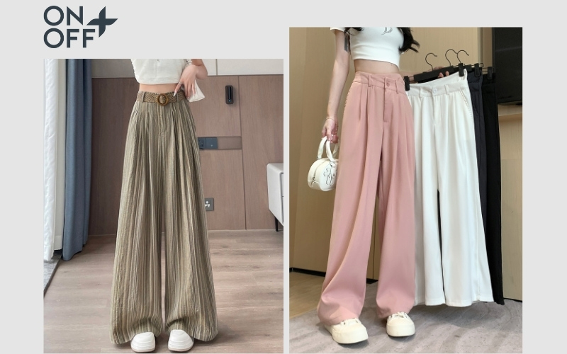 quần ống suông cho người mập cách phối đồ với quần ống suông cho người mập