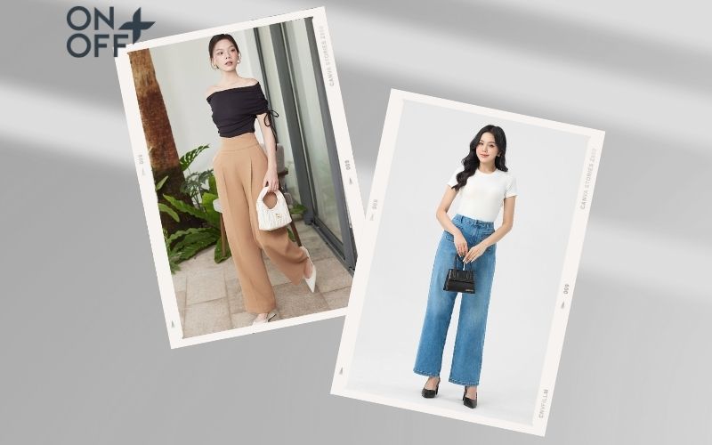 quần ống suông phù hợp với dáng người nào cách phối quần ống suông cho người lùn