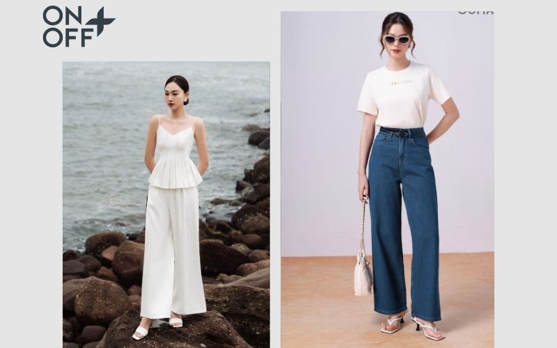 người lùn có nên mặc quần ống suông không quần ống rộng phù hợp với dáng người nào
