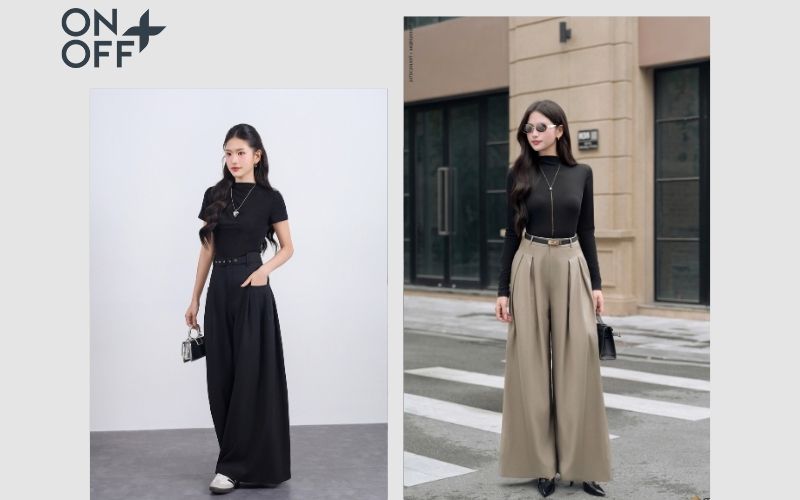 người lùn có nên mặc quần ống suông không quần ống suông hợp với dáng người nào