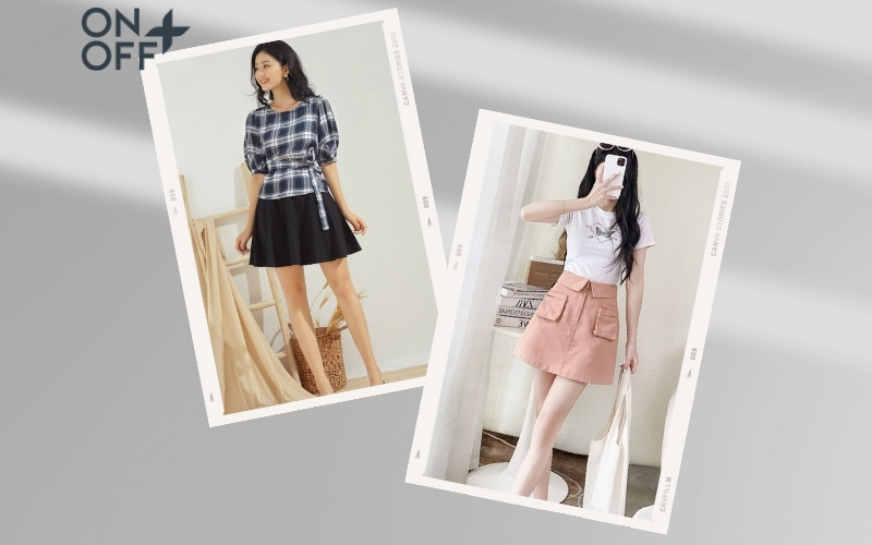 váy cho người lùn 1m50