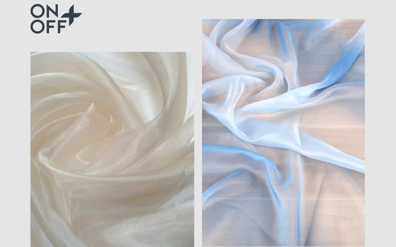 vải voan và vải chiffon