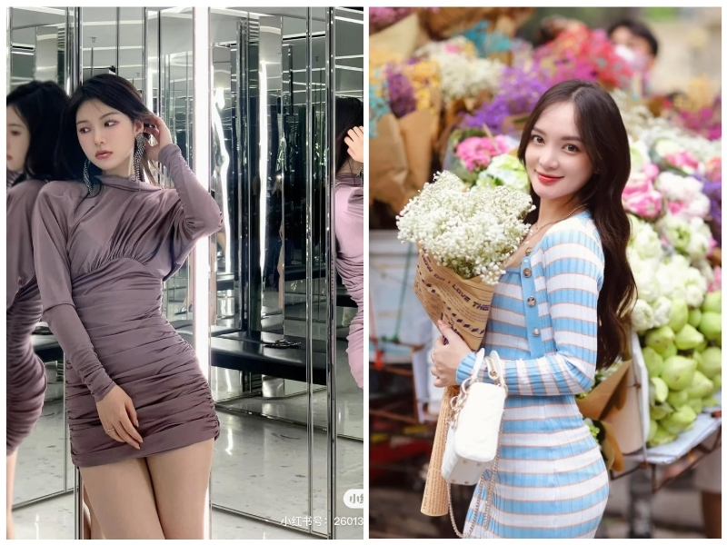 mặc váy ôm body cá tính