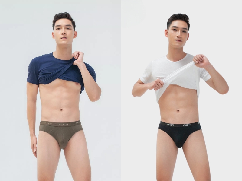 cách mặc quần lót nam không bị lộ