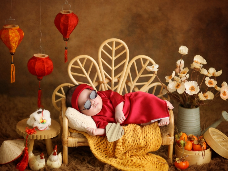concept chụp ảnh trung thu tại nhà