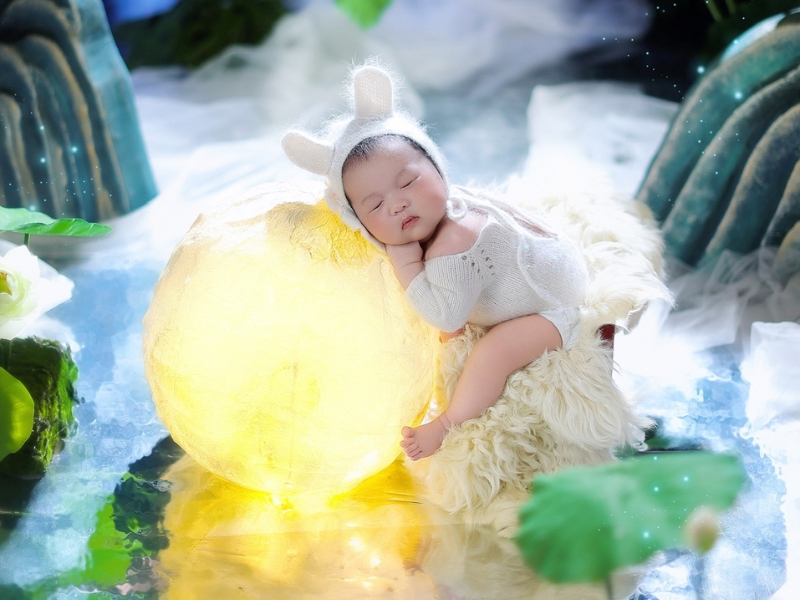 concept chụp ảnh trung thu tại nhà