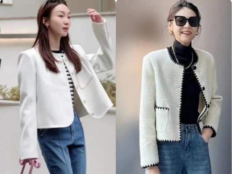 phối đồ mùa đông cho nữ 1m50