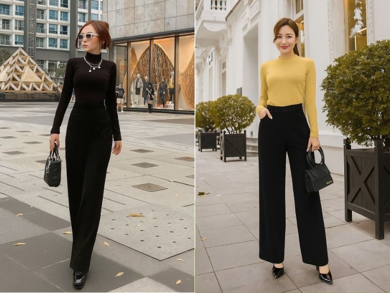 kết hợp với áo giữ nhiệt nữ