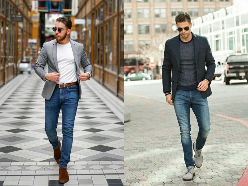 phối đồ nam cho người lùn