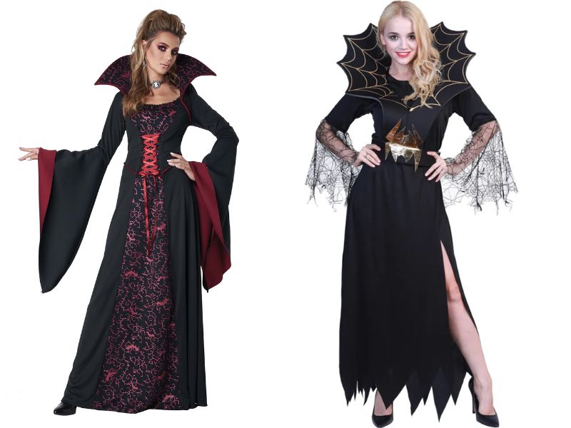 halloween mặc gì trang phục halloween ma cà rồng