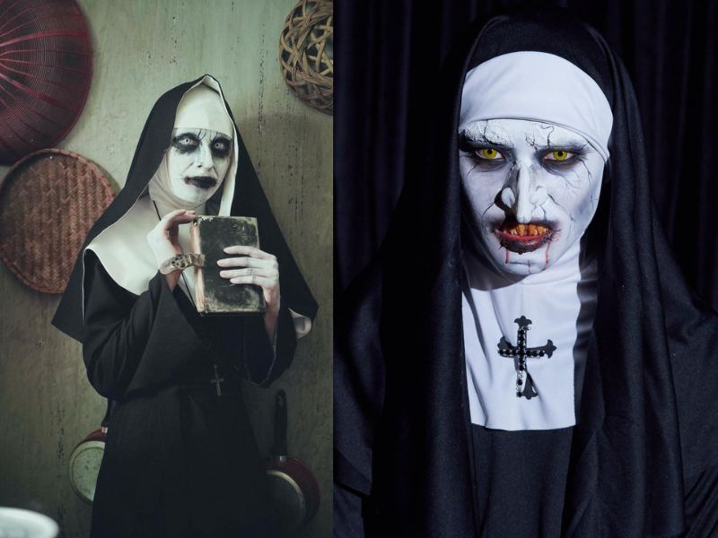 halloween mặc gì trang phục halloween kinh dị