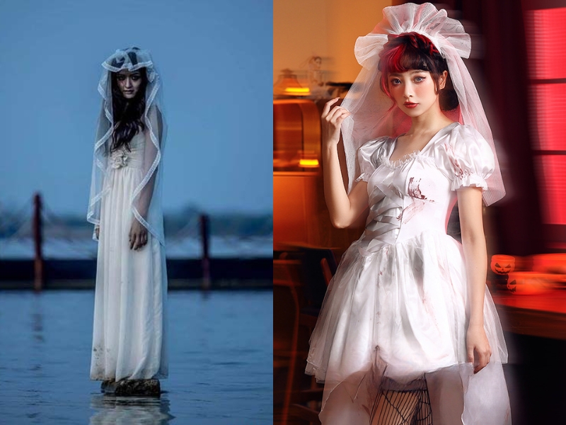hóa trang halloween hóa trang halloween đơn giản cho nữ