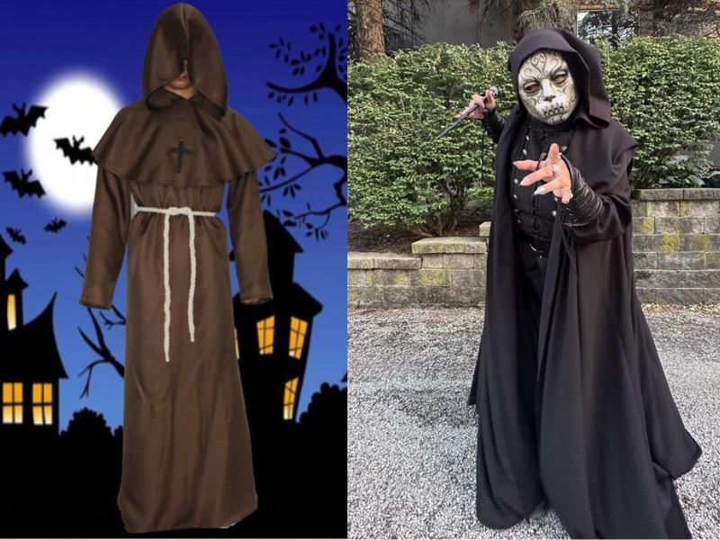 hóa trang halloween hóa trang halloween thần chết