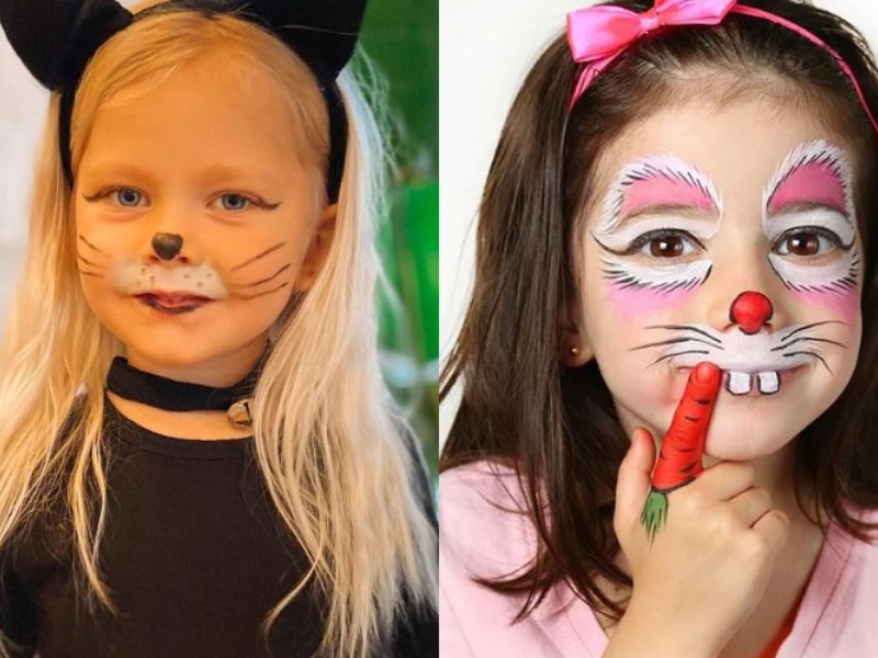 hóa trang halloween hóa trang thành con vật đáng yêu