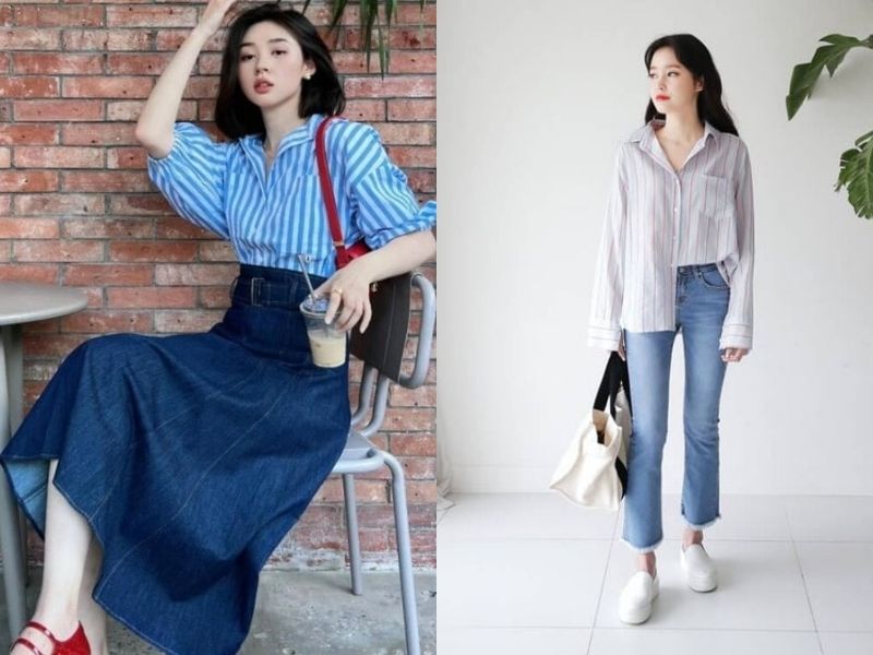 phối áo sơ mi đi chơi với người yêu nam
