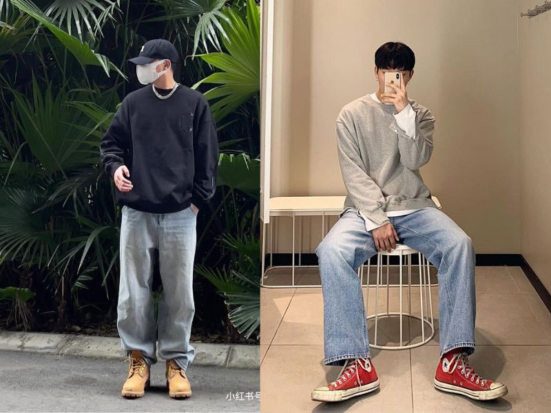 phối đồ với giày thể thao nam phối đồ với giày thể thao nam