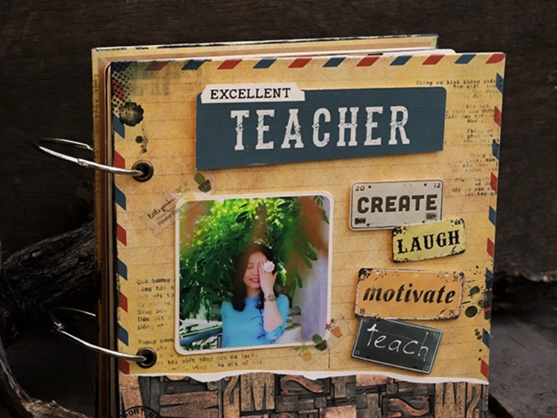 quà tặng 20/11 cho các thầy cô giáo album ảnh kỷ niệm
