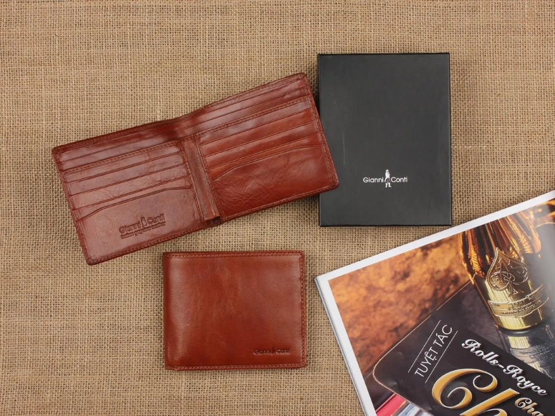 quà 20/11 cho thầy tặng ví da thật hoặc da cao cấp