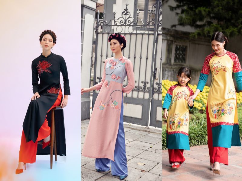 shop áo dài hà nội áo dài oz design house