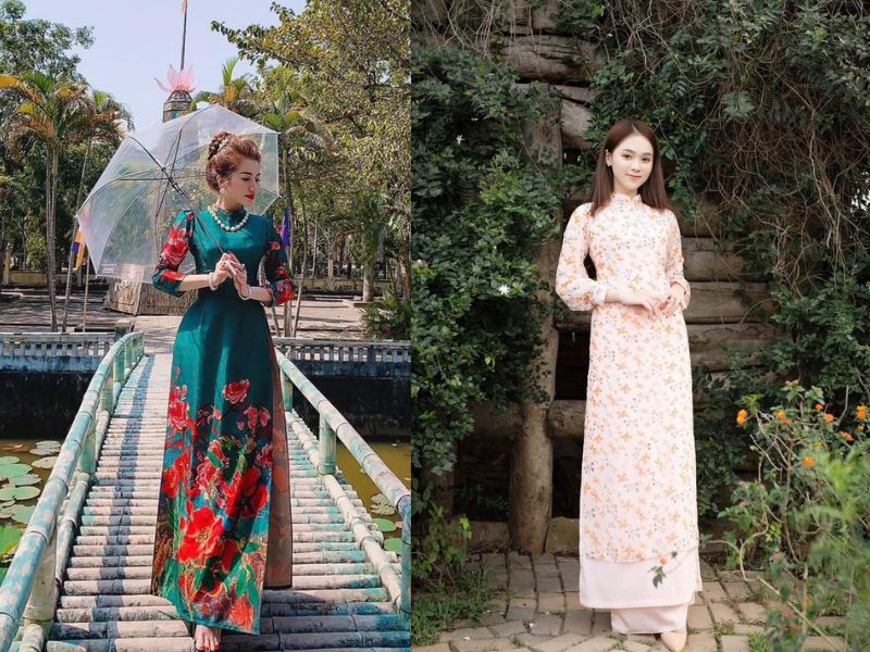 shop bán áo dài ở hà nội shop áo dài hương việt