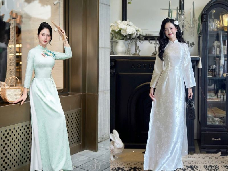 shop áo dài hà nội cửa hàng minh đức