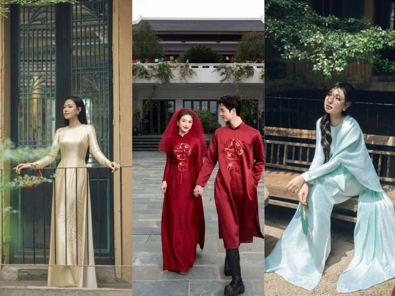 shop áo dài hà nội áo dài cách tân tulip hà nội
