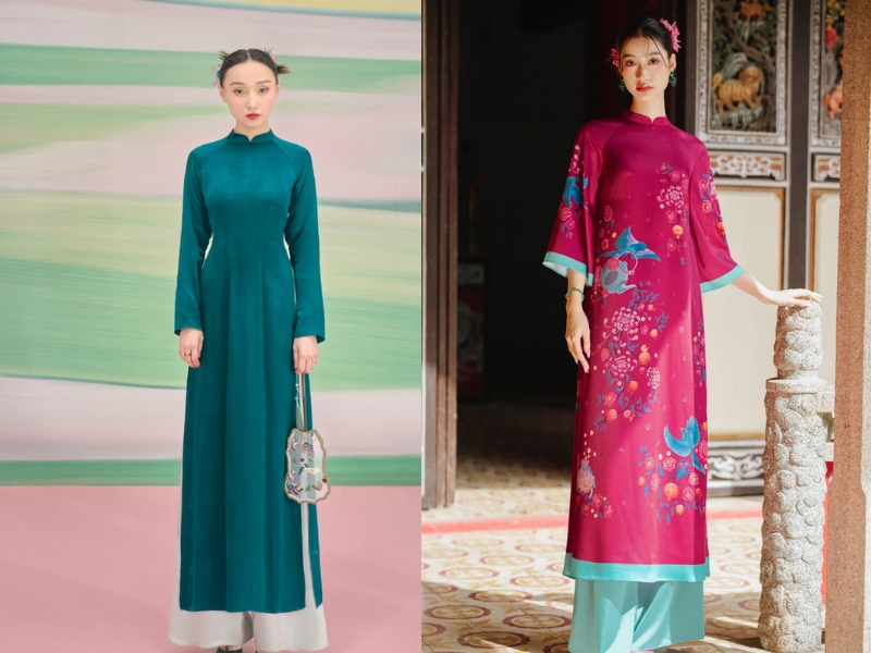 shop bán áo dài đẹp ở tphcm bán áo dài cách tân may sẵn tphcm