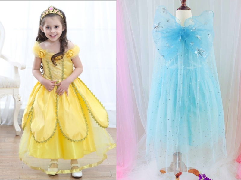 trang phục halloween tự làm cho bé làm đồ halloween thành công chúa