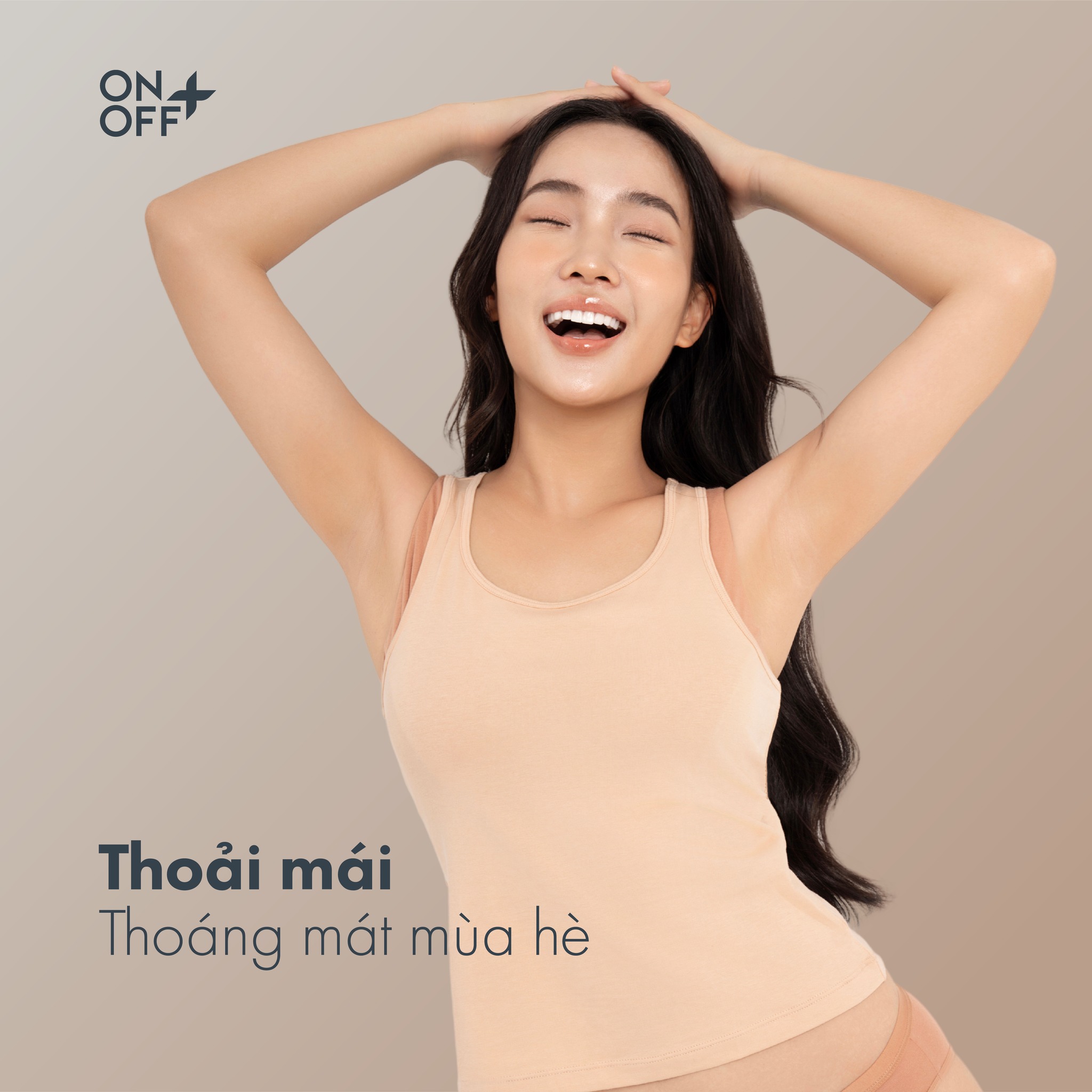 áo sát nách nữ cotton onoff