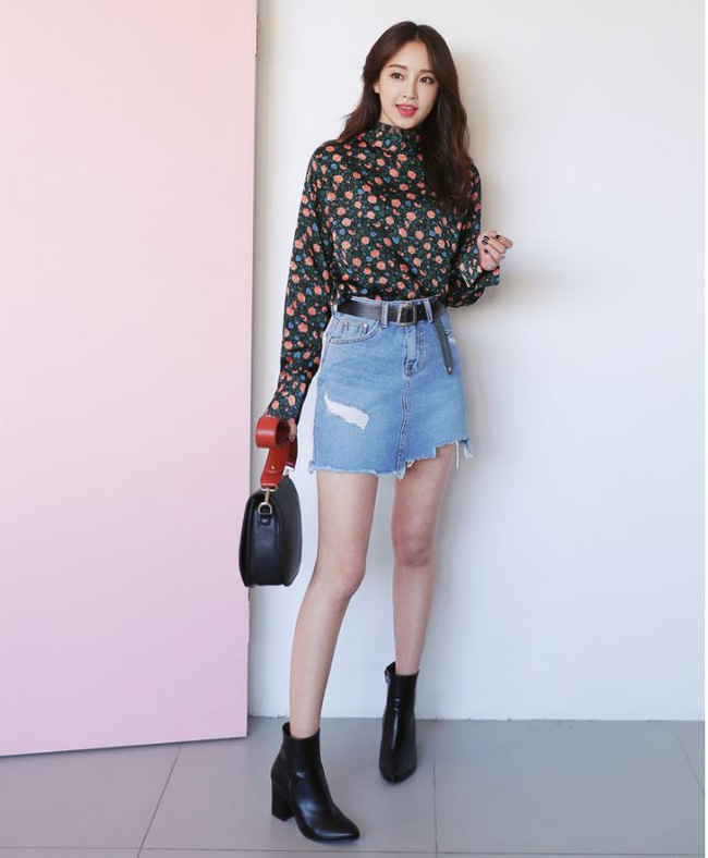 Hot Chân váy Jean bò ngắn mẫu mới nhất năm 2023 quyến rũ, phối đồ đa phong  cách | Shopee Việt Nam