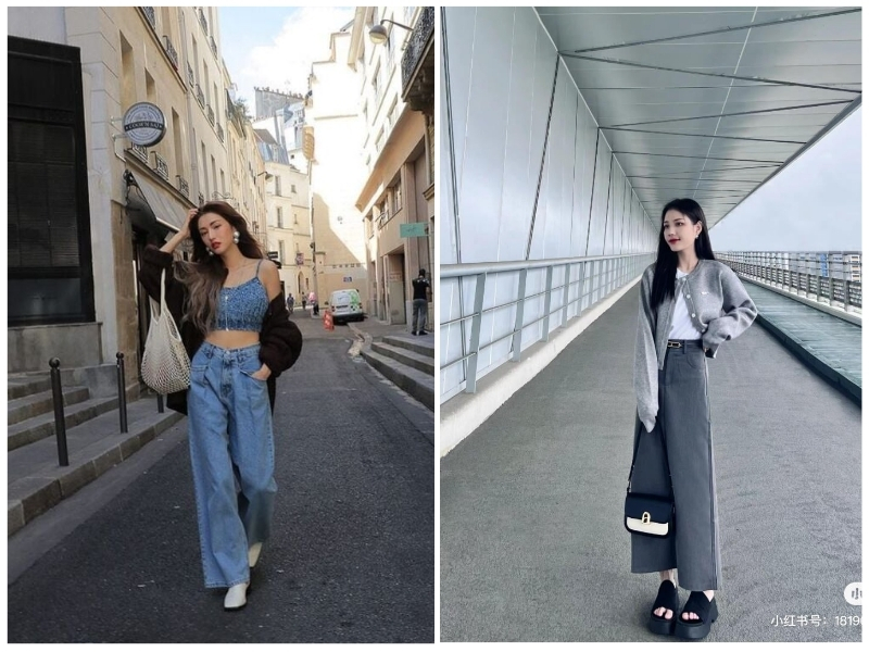 phối đồ với áo khoác cardigan nữ