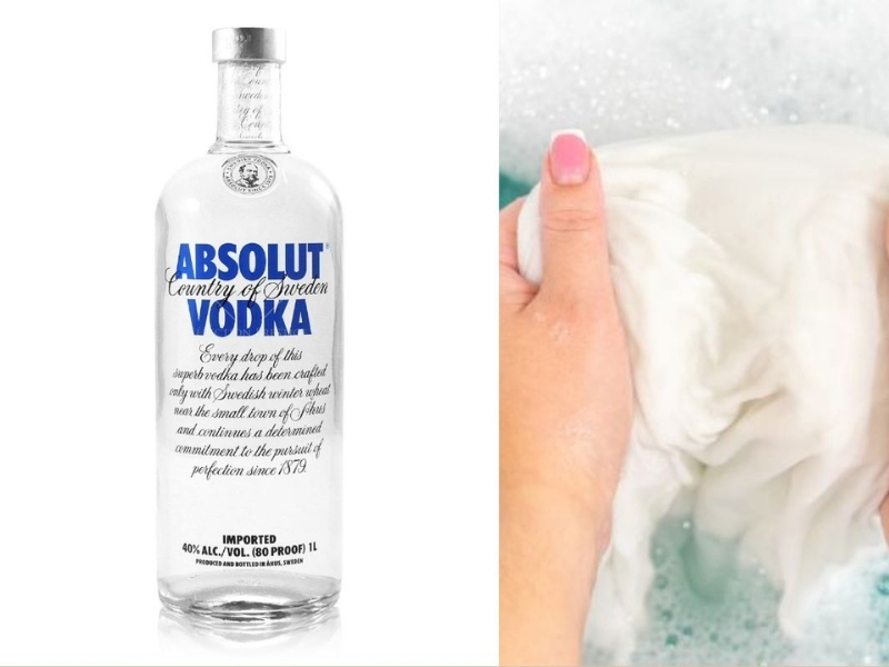 cách tẩy vết son trên áo trắng