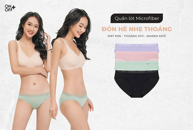 quần lót nữ microfiber onoff