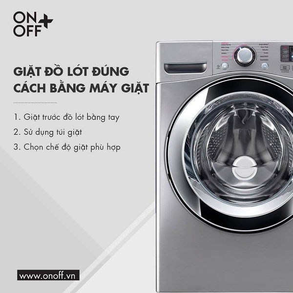 Cách giặt quần lót – Mẹo bảo quản nội y được bền nhất - ONOFF