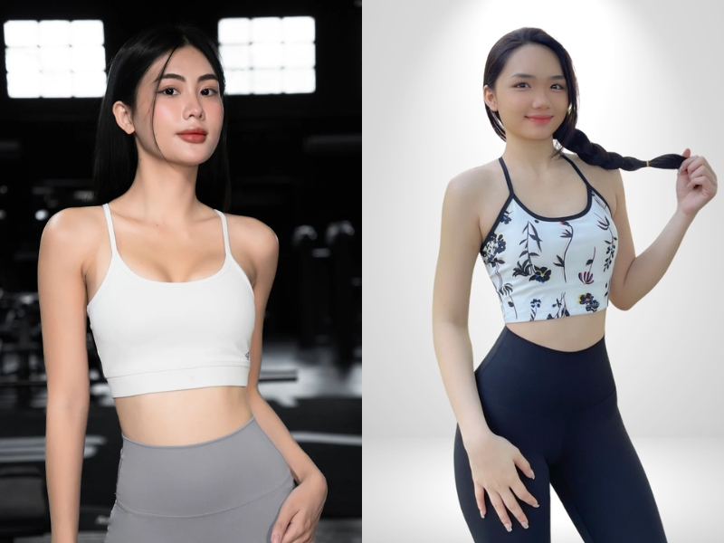 mặc bra thể thao