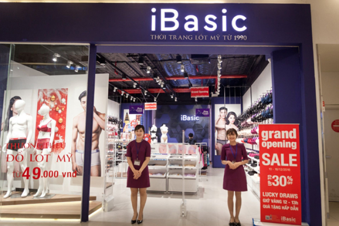 cửa hàng đồ lót nữ ibasic sài gòn