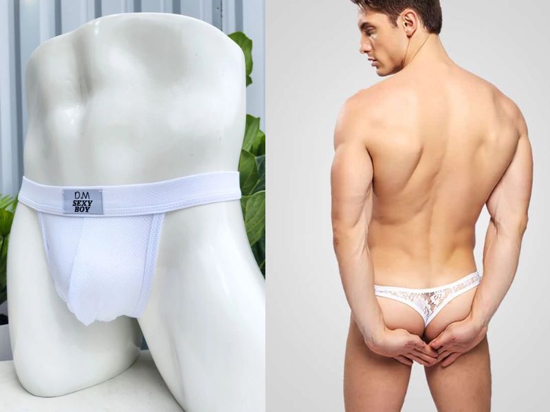 cách mặc quần lót lọt khe xẻ đáy