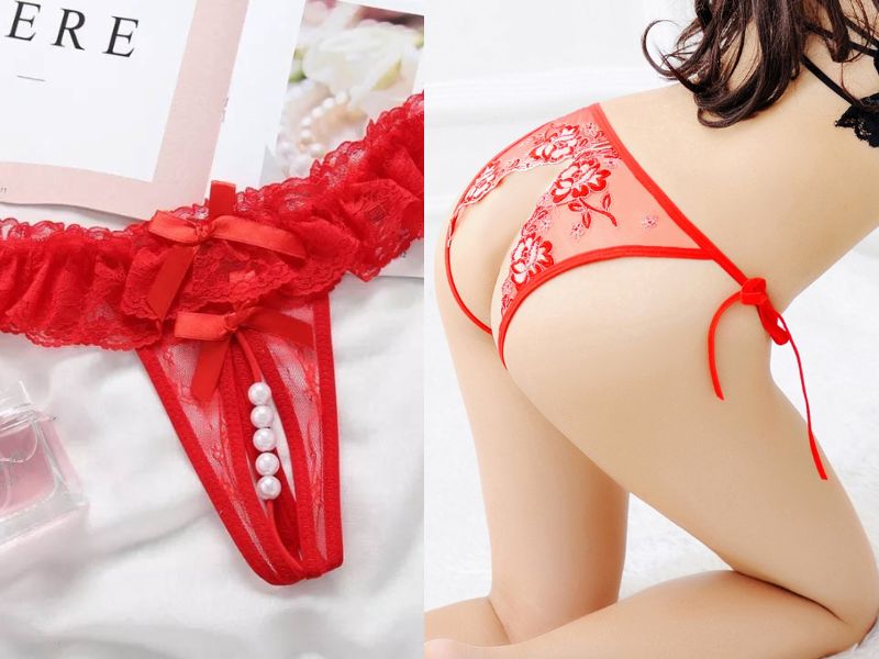 cách mặc quần lót lọt khe xẻ đáy