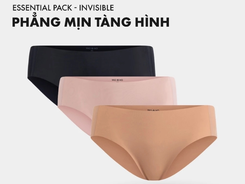 quần lót tàng hình có tính thẩm mỹ cao