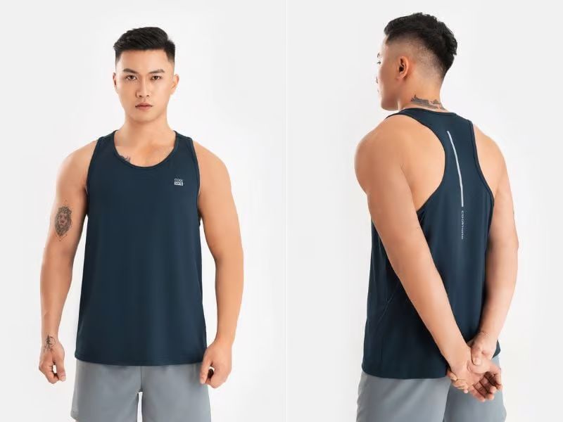 áo ba lỗ tập gym nam hà nội