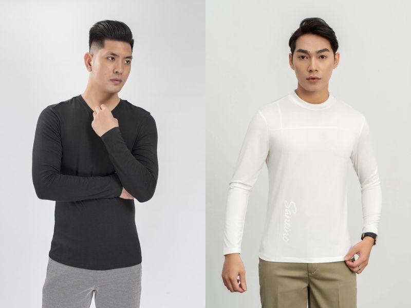 phối áo giữ nhiệt nam