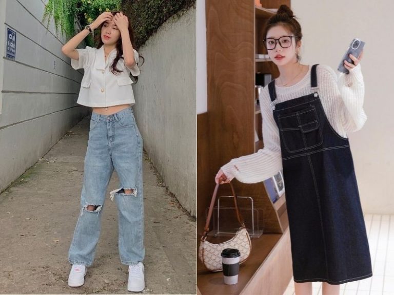 cách phối đồ cho người lùn chân to