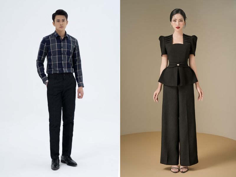 chọn trang phục vừa vặn