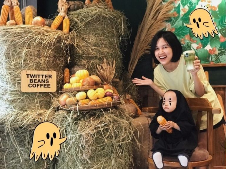 concept chụp ảnh halloween