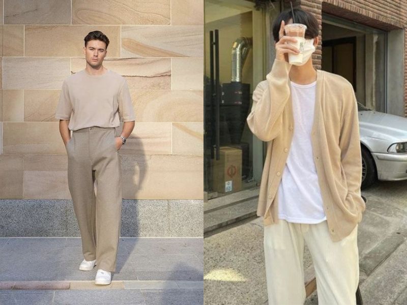 màu be phối với màu gì