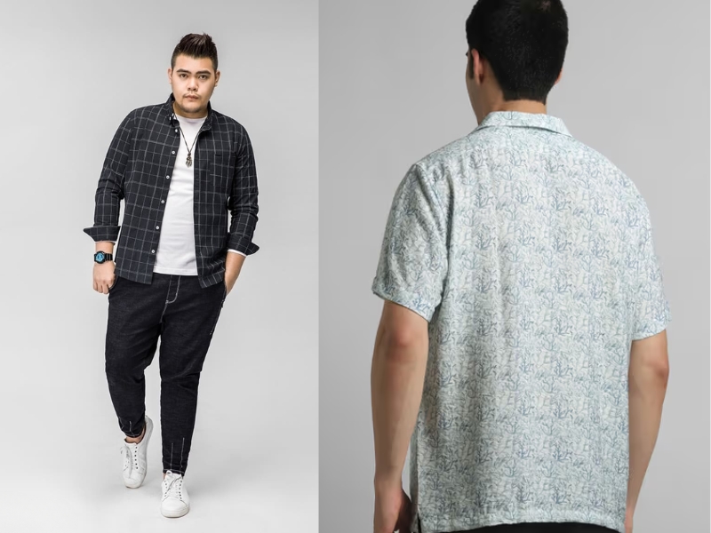 phối đồ đi đám cưới cho nam mập nam mập chọn trang phục màu tối