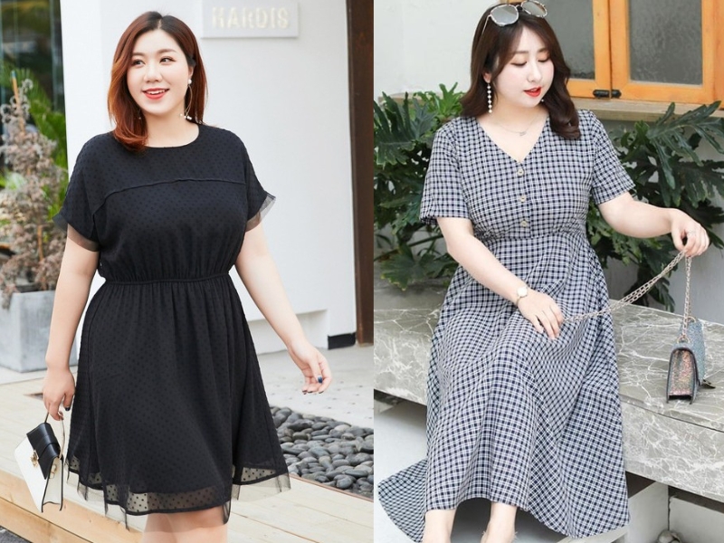 đầm dự tiệc cưới cho người mập