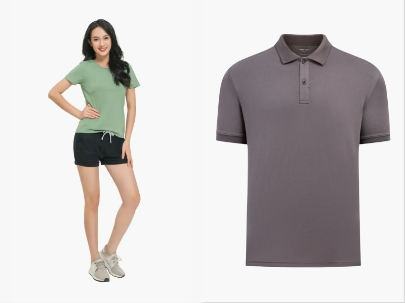 so sánh vải polyester và cotton